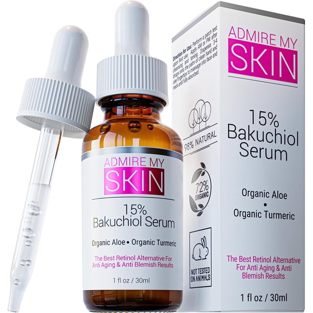 Sérum Admire My Skin Bakuchiol, alternativa al retinol natural, 30 ml