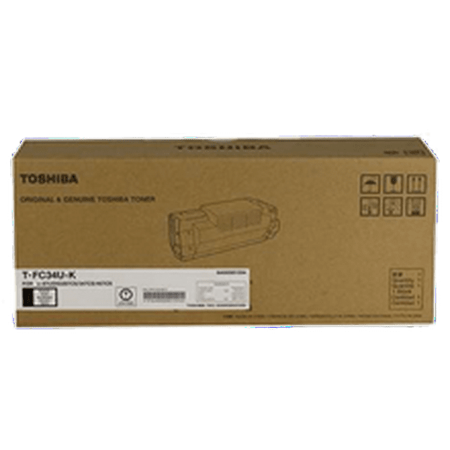 Nouvelle Cartouche de Toner Laser Originale TOSHIBA TFC34UK Noire pour TOSHIBA E-Studio 347CS