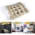 thumbnail image 5 of Air Inflatable Seat Cushion Makes Any Seat Comfortable, Beige Wheelchair Air Cushion for Bed Sore, Easy Inflation for Travel , Pressure Point Pain Relief for Wheelchair, Car, Office，17.7" x 17.7", 5 of 7