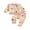 Multicolor, variant on RUINIXCW Toddler Girls Fall Outfits Chicken/Boot Print Ruffles Long Sleeve Sweatshirt and Elastic Pants Set 2 Piece Clothes