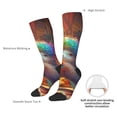 thumbnail image 4 of Sigee Rainbow Lamb Breakfast for Socks for Men Women Socks Stocking Compression Socks, 4 of 6
