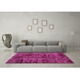 thumbnail image 3 of Ahgly Company Indoor Rectangle Abstract Pink Modern Area Rugs, 2' x 3', 3 of 4