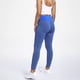 thumbnail image 5 of Mallas de yoga y running para mujer: largas, diseño patchwork, cintura alta, fitness activo, 5 of 7