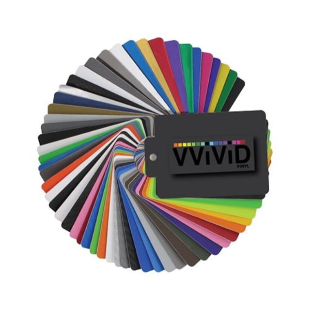 Exterior Accessories Automotive VViViD Vinyl Complete Car Wrap Sample