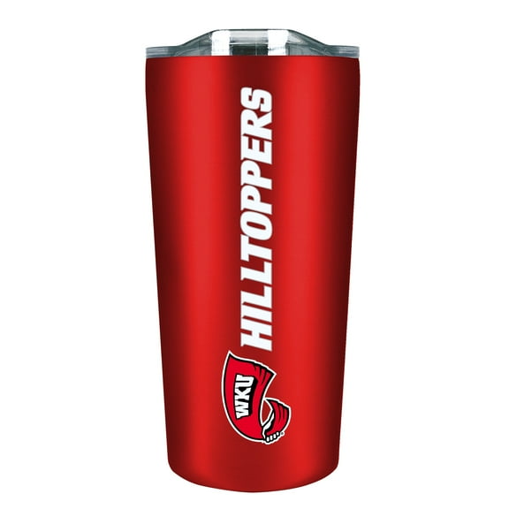 Western Kentucky Hilltoppers 18oz. Stainless Steel Soft Touch Tumbler