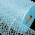 thumbnail image 2 of The Ribbon People Light Blue and Silver Decorating Mesh Craft Ribbon 6.5" x 80 Yards, 2 of 2