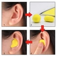 thumbnail image 3 of Tapones para los oídos moldeables de PU, reducción de ruido, 60 piezas, suaves para dormir, insonorizados, 3 of 4