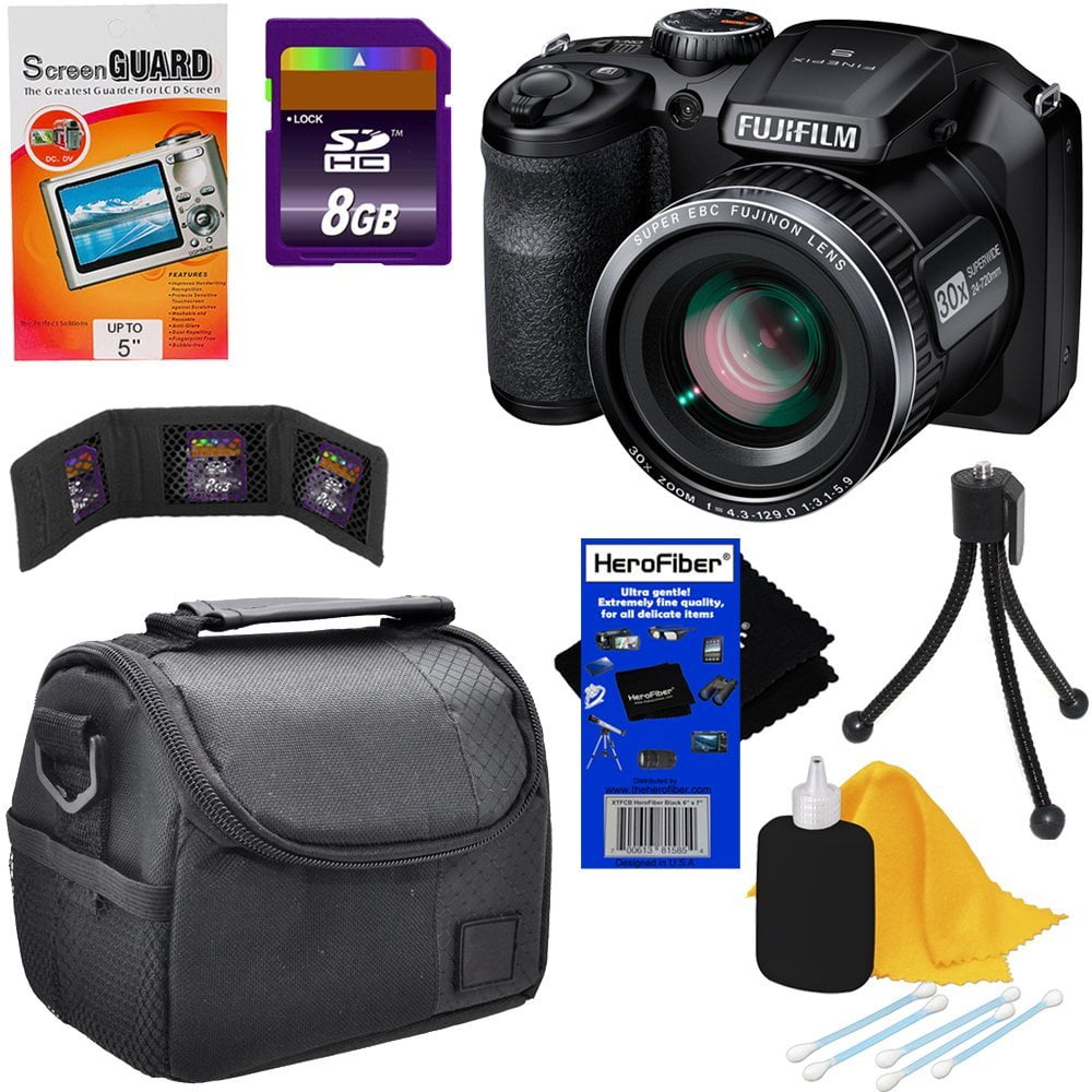 Fujifilm FinePix S4800 16.0 MP Digital Camera with 30x Optical Zoom