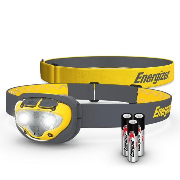 Linterna frontal Energizer Pro360 LED de 360 lúmenes con diadema adicional