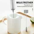 thumbnail image 3 of Espumador de leche portátil de tres capas con batidor - Máquina de espuma eléctrica a batería para café, café con leche y chocolate caliente, 3 of 8