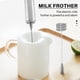 thumbnail image 3 of Espumador de leche portátil de tres capas con batidor - Máquina de espuma eléctrica a batería para café, café con leche y chocolate caliente, 3 of 8