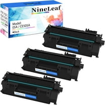 NineLeaf 3-Pack 05A CE505A Compatible Toner Cartridge Replacement for HP 05A Black Toner Cartridge to use for P2035 P2035n P2055 P2055d P2055dn P2055x Printer