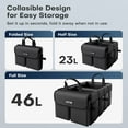 thumbnail image 2 of HOTOR Trunk Organizer for Car and SUV - Large-Capacity Car Organizer with Multiple Compartments, Foldable Car Organization for Car Accessories, Tools, Sundries, Black, 2 of 7