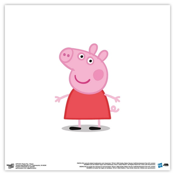 Gallery Pops Peppa Pig - Peppa Wall Art