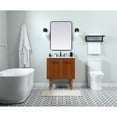thumbnail image 3 of 30 inch single bathroom vanity in teak, 3 of 5