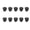 Black, variant on Pack of 10 Sturdy Rockers Switches With Three Color Home Accessory for Clear Statu Indication In Multiple Devices