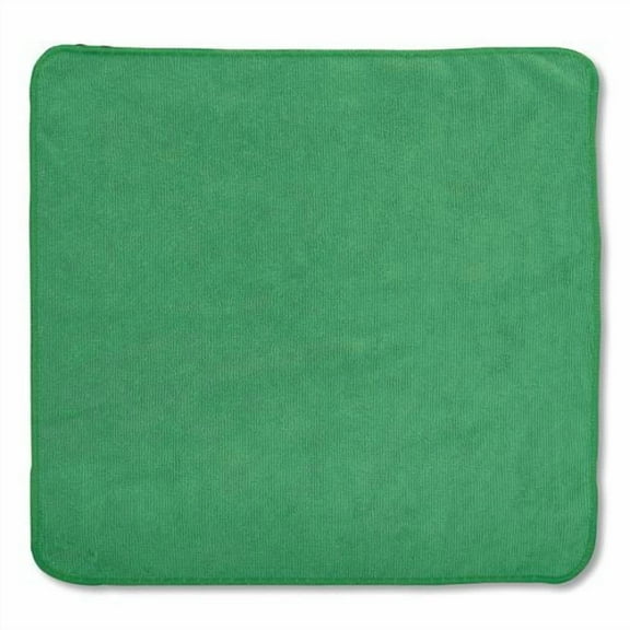 Microfiber Cleaning Cloths, 16 X 16, Green, 24/pack | Bundle of 2