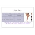 thumbnail image 3 of Femmes Solide Sexy Élastique Respirant Entrejambe Plus Size Bas Chaussettes, 3 of 4