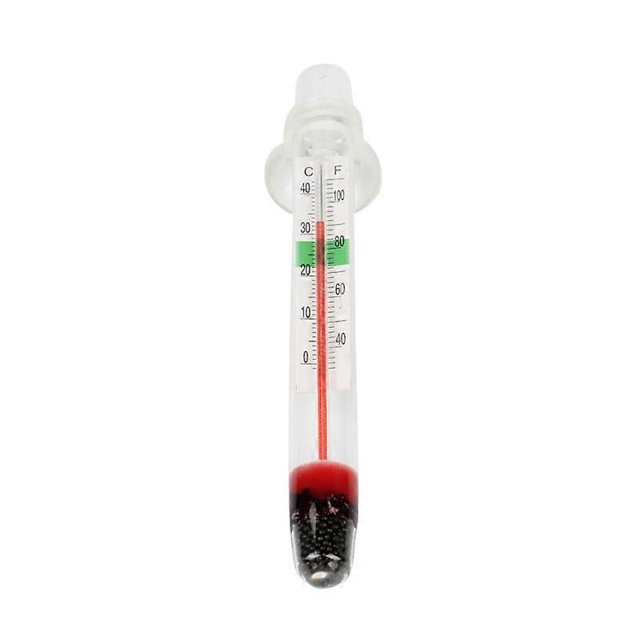 Mini Floating Aquarium Thermometer Vertical Water Thermometer Anti-Drop Temperature Measurement Range: 0-40 degree