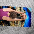 thumbnail image 5 of Crocodile Yoga Mat Towel with Storage Bag, 72.8"x26.8", Suitable for Yoga, Pilates, Fitness - Yoga Blankets, Yoga Towel, Yoga Mat Towel, 5 of 6