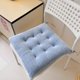thumbnail image 5 of Cojín de felpa para silla | Almohadilla antideslizante para sofá y silla de oficina | Cojín grueso y suave para la decoración del hogar y el comedor | Cojín cuadrado de 40x40 cm, 5 of 6