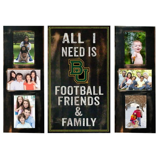 Baylor University Bears Picture Frame Set All I Need 3pc Picture Collage Walmart Com Walmart Com