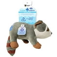 thumbnail image 2 of Clean Earth Plush Raccoon - 100% Sustainable Dog Toy, 2 of 3
