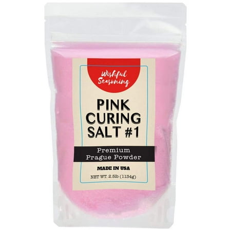 Pink Curing Salt #1 (Premium Prague Powder) 2.5 lb Bag by