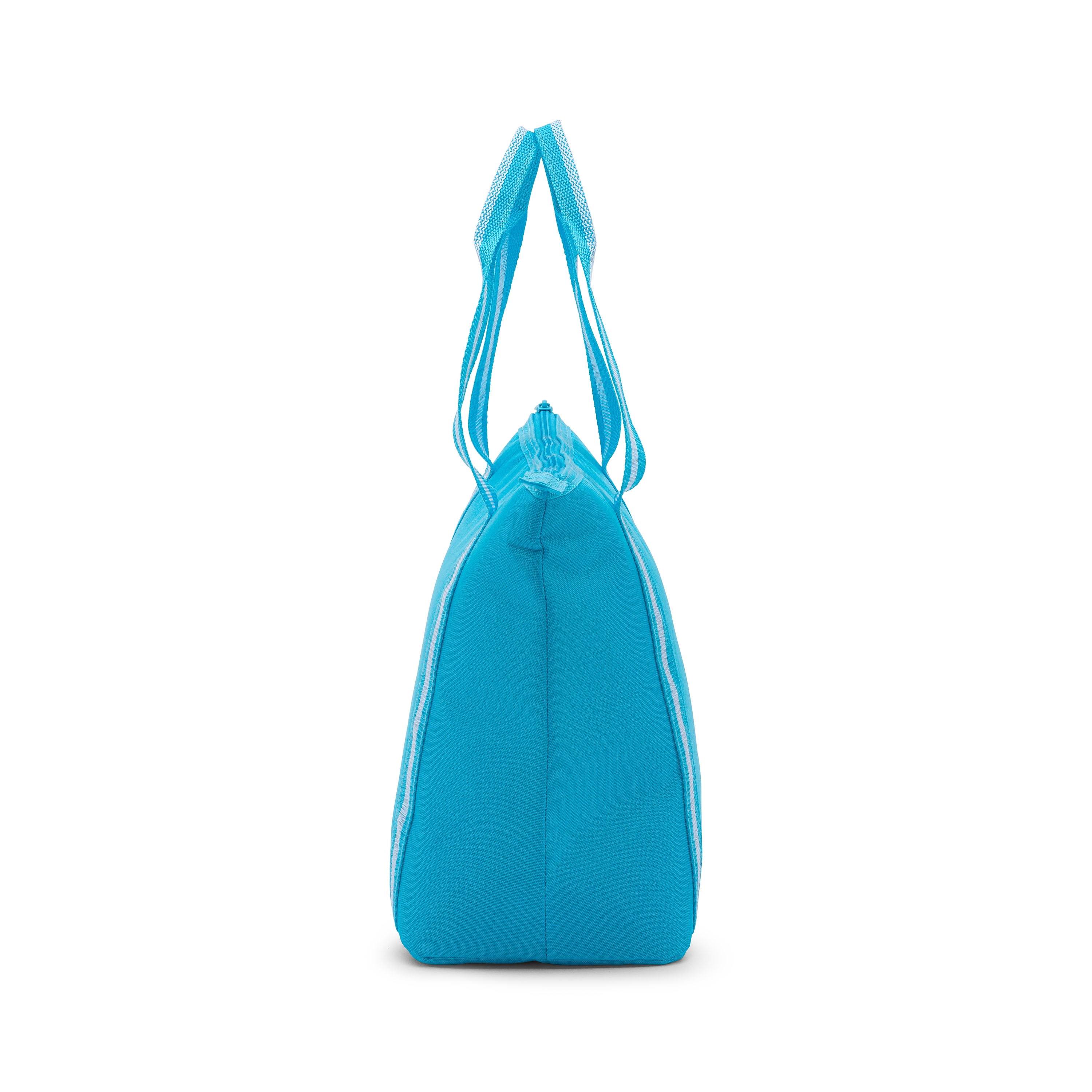 Ozark Trail 12 Can Tote Cooler, Aqua Blue, 10.5 Quart Volume Capacity