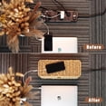 thumbnail image 6 of Natural Set (L+M) Rattan Style Cable Management Box for Desk, TV, PC, Router, 6 of 9