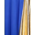 thumbnail image 7 of Alvivi Womens Metallic Gold Color Block One Shoulder Sleeveless Liturgical Praise Dance Dress Blue XL, 7 of 7