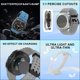 thumbnail image 3 of Pack de 6 correas de reloj de silicona marina para Samsung Galaxy de 47 mm, 3 of 7
