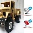 thumbnail image 2 of Motor Cepillado Ounissouiy RC 1/16 WPL C14 Impermeable Plata, 2 of 6