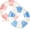 Blue and Pink, variant on 2 PCS Inflatable Pool Floats for Swimming Pool Party Lake Beach Adults - Floaties Pool Tubes Swim Rings Tubes Floaties for Beach Pool Party Decorations
