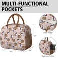 thumbnail image 6 of Womens Pink Baseball Gear Pattern Lunch Box for Work,Insulated Lunch Bag for Women,Loncheras Para Mujer,Leakproof Adult Lunch Bag for Work,Beach,Travel,Picnic,Camping, 6 of 7
