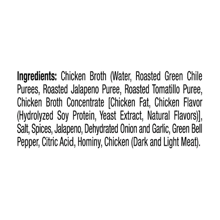 Juanita’s Foods Ready to Serve Chicken Pozole with Green Chile Soup, 25 oz Can