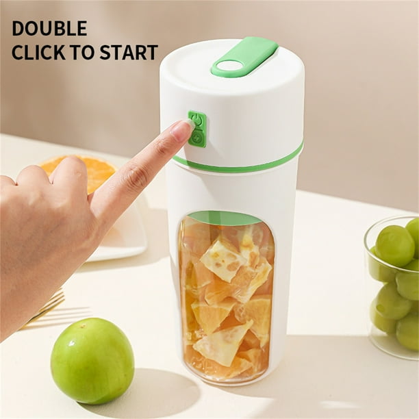 Venta caliente Licuadoras portatiles Licuadoras de vaso Licuadoras de viaje Licuadoras portatiles para batidos Licuadoras de vaso Potente cabezal de 6 cuchillas 480 ml Walmart en linea