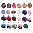 thumbnail image 3 of Sonducket Gorro de pelo, bufanda para la cabeza de baño, gorro de dormir, gorro de moda, turbante, cubierta para la cabeza, envolturas para el Type3 NO3, 3 of 6