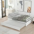 thumbnail image 3 of Tcbosik Twin Or Double Twin Daybed With Trundle,White, 3 of 9