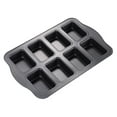 thumbnail image 1 of Pan, small cake Pan, Carbon Steel Meatloaf Mini Bread Cupcake Muffin Baking Pan Tray, Home Kitchen Restaurant Bakeware, 1 of 6