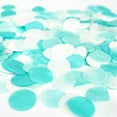 thumbnail image 2 of Premium 1-Inch Round Tissue Paper Party Confetti - 50 Grams -  Mint, Aqua, White, 2 of 3