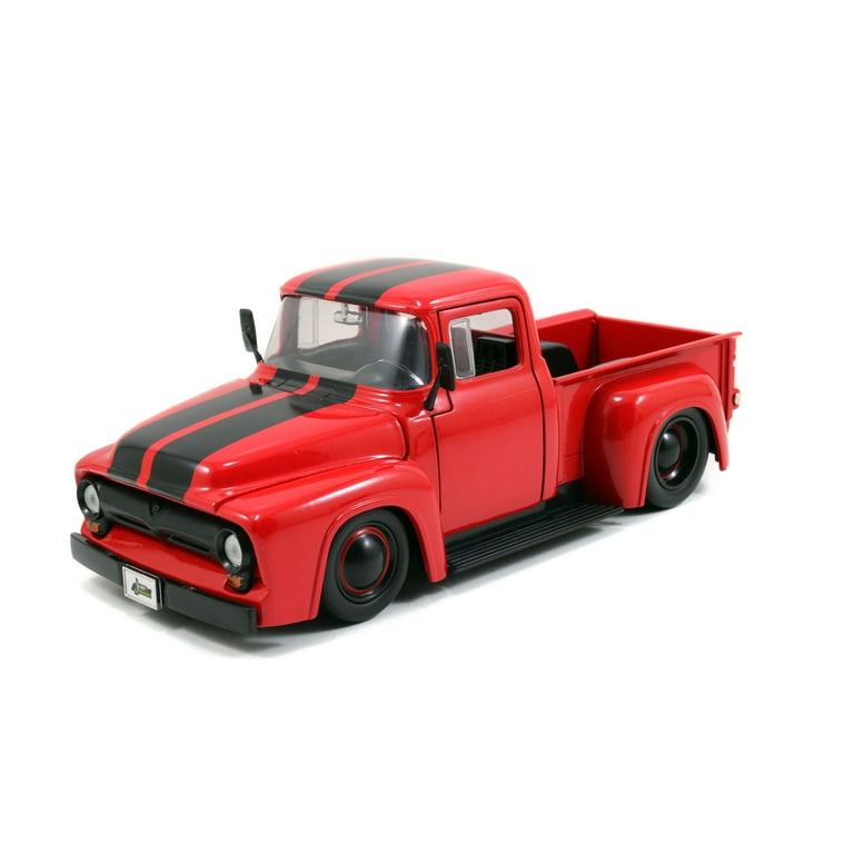 Just Trucks 1:24 Diecast W13 1956 Ford F-100 Pick-Up, Glossy