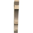 thumbnail image 2 of Ekena Millwork 6"W x 48"D x 48"H Balboa Slat Rough Sawn Bracket, Douglas Fir, 2 of 4
