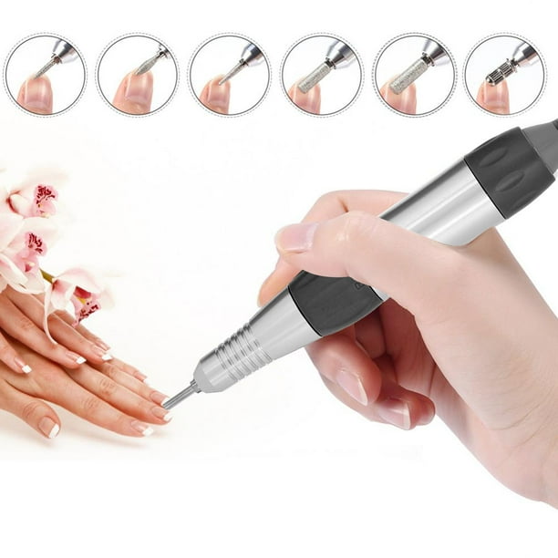 Máquina De Perforación De Uñas Máquina De Pulido De Uñas Herramientas De Manicura Pedicura Mini Máquina De Taladro De Uñas Eléctrica Portátil Recargable Pulidor De Uñas ANGGREK Cordless Nail Polisher