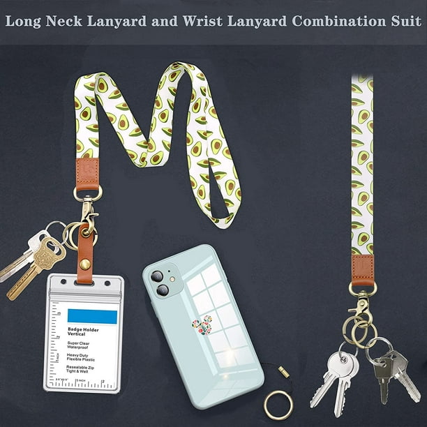 Wrist Lanyard Key Chain,Cool Wristlet Keychain Holder Car Key