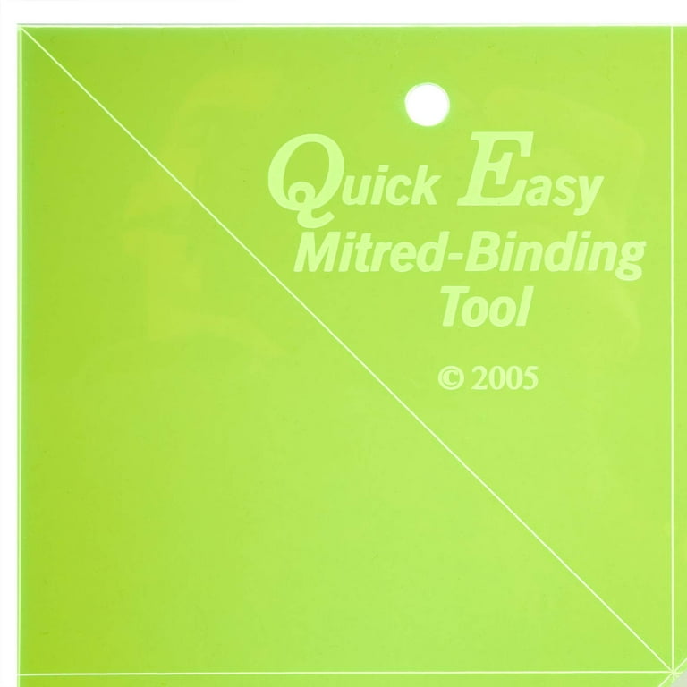 Quick Easy Mitered-Binding Tool