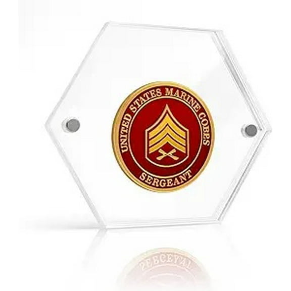 Challenge Coin Display Capsule Case with Magnetic Closure - for 1.75" Coins