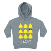 Personalized Too Cool Gray Toddler Hoodie