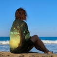 thumbnail image 3 of Landscape Butterfly Beach Towel Microfiber Beach Towels Sand Free Quick Dry Lightweight Travel Towels, 3 of 7