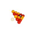 thumbnail image 4 of Baohd 16x Boules de Billard 2-1/4 Pouces Accessoires de Table de Billard Professionnelle Boules, 4 of 6